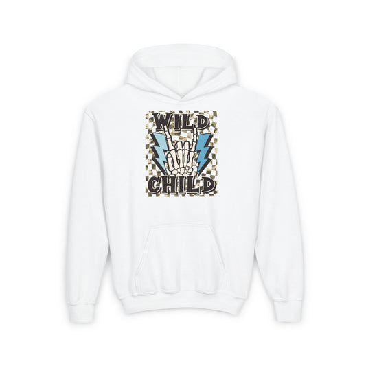 Wild Child Kids Hoodie - Warm Youth Hooded Sweatshirt