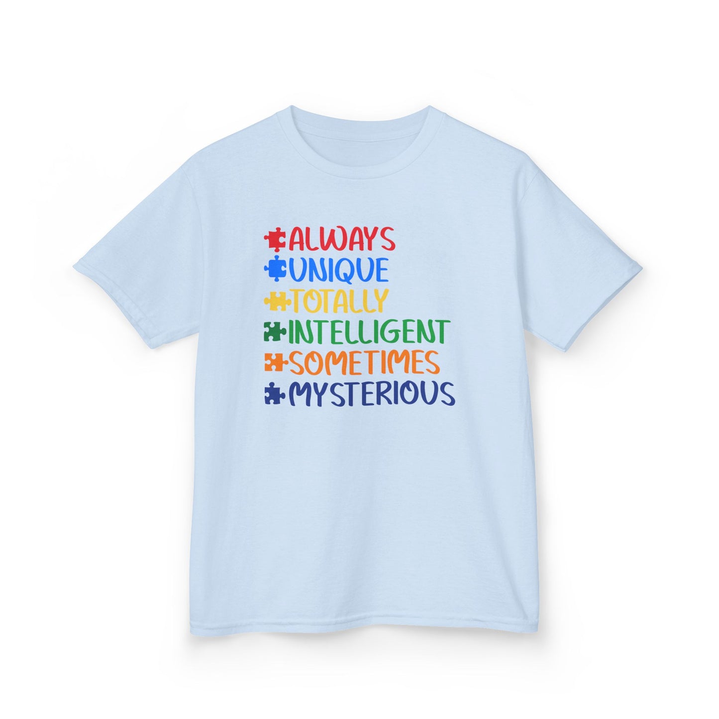 Positive Vibes Kids Tee - Unique, Intelligent, Mysterious