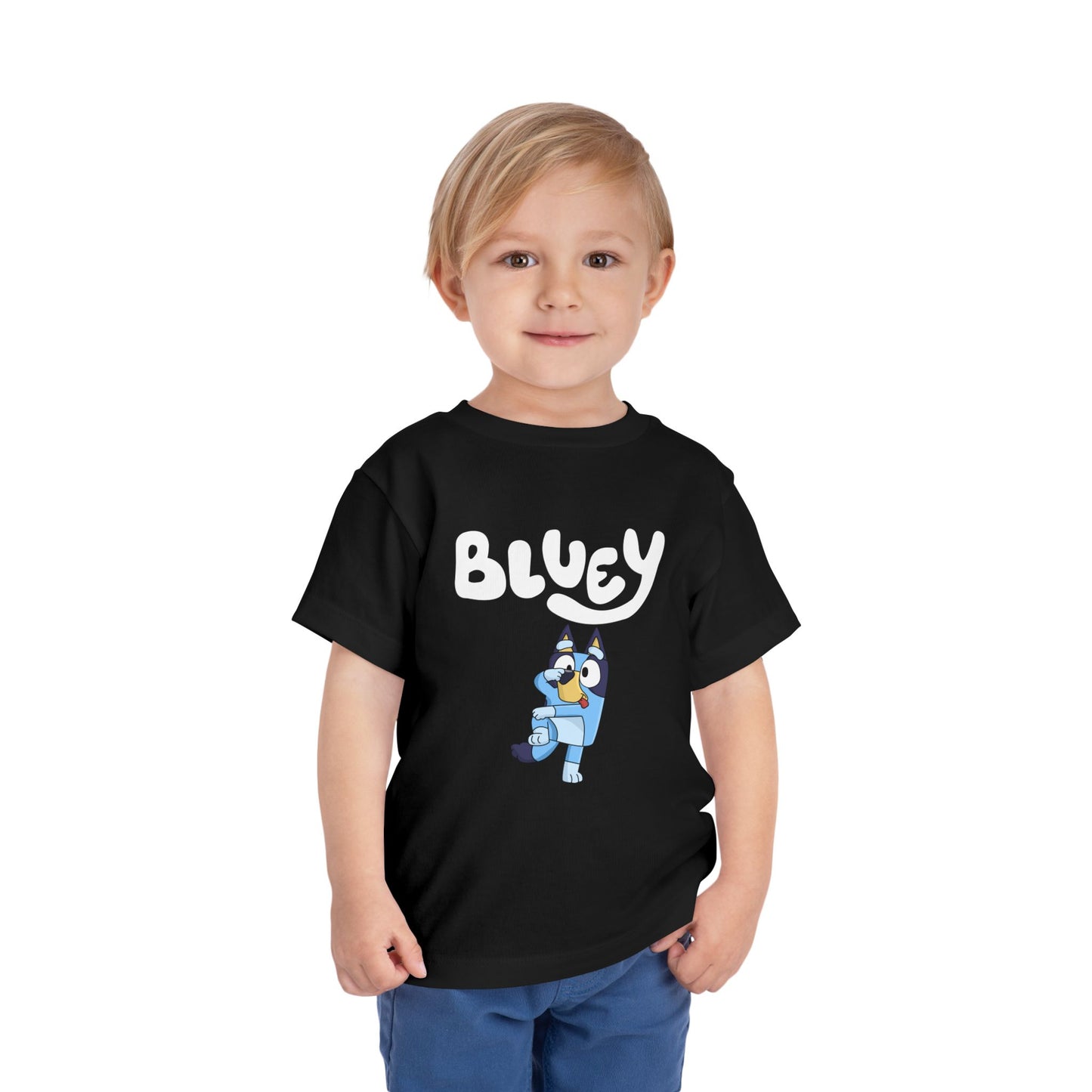 Bluey Toddler Tee, Kids Shirt, Children's Clothing, Boys Girls Summer Top, Cute Toddler Gift