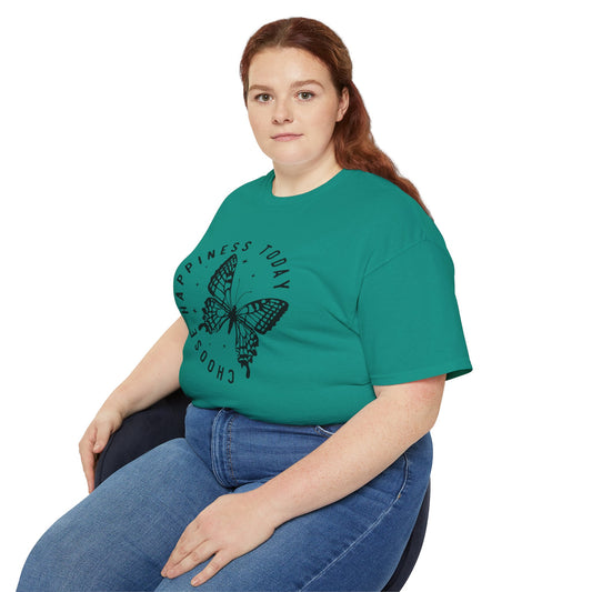 T-Shirt - Choose Happiness Today Inspirational Tee
