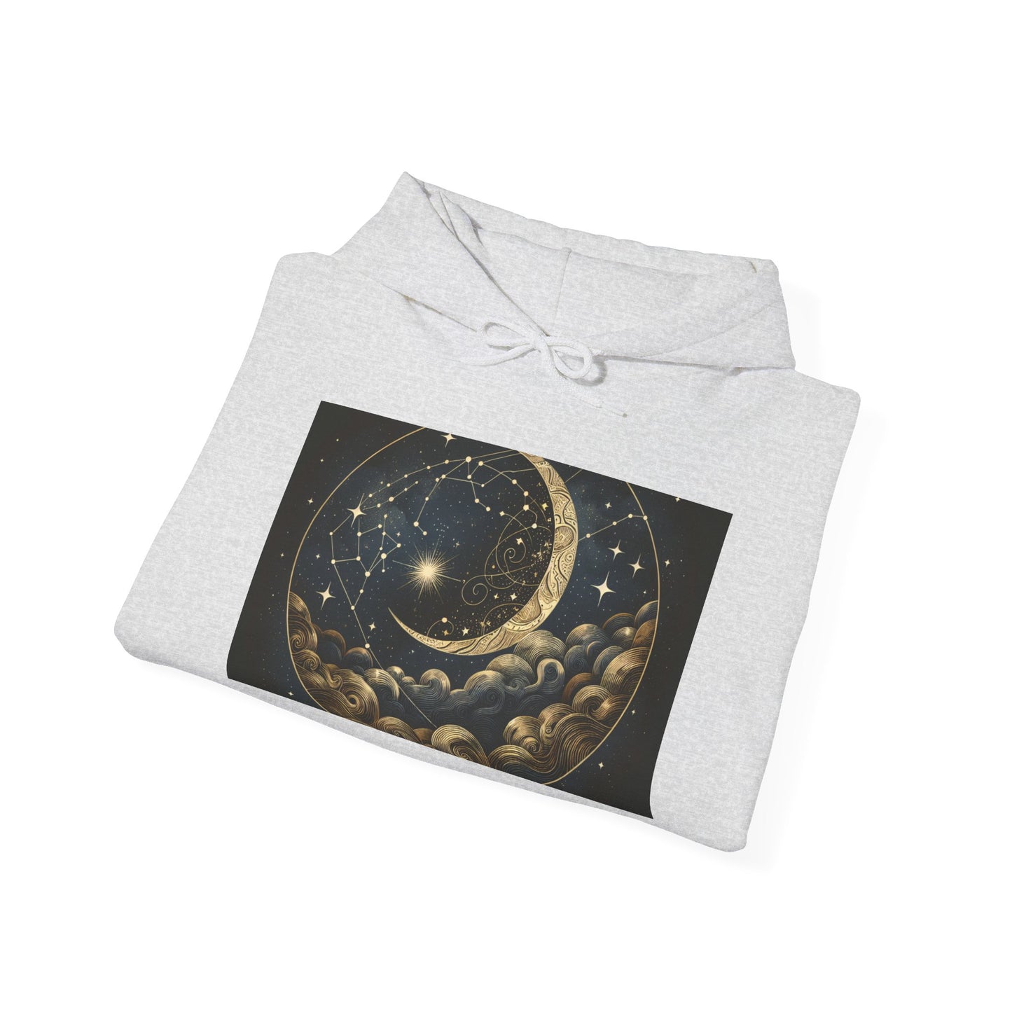 Celestial Hoodie, Cosmic Mystic Sweatshirt, Unisex Pullover, Galaxy Jumper, Space Theme Hoodie, Celestial Clothing