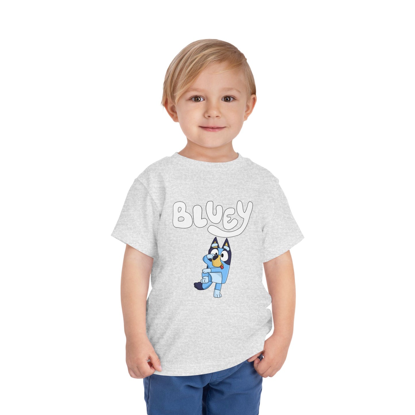 Bluey Toddler Tee, Kids Shirt, Children's Clothing, Boys Girls Summer Top, Cute Toddler Gift