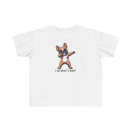 Toddler Tee - 'I Do What I Want' Design