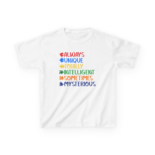 Positive Vibes Kids Tee - Unique, Intelligent, Mysterious