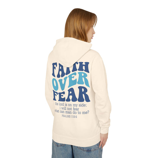 Faith Over Fear Lightweight Hoodie