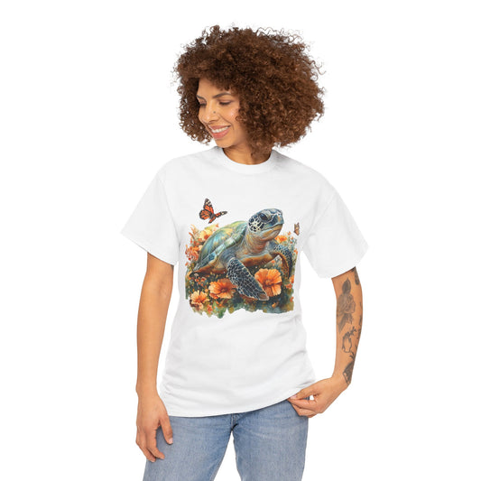 Sea Turtle Tee - Vibrant Colors Unisex