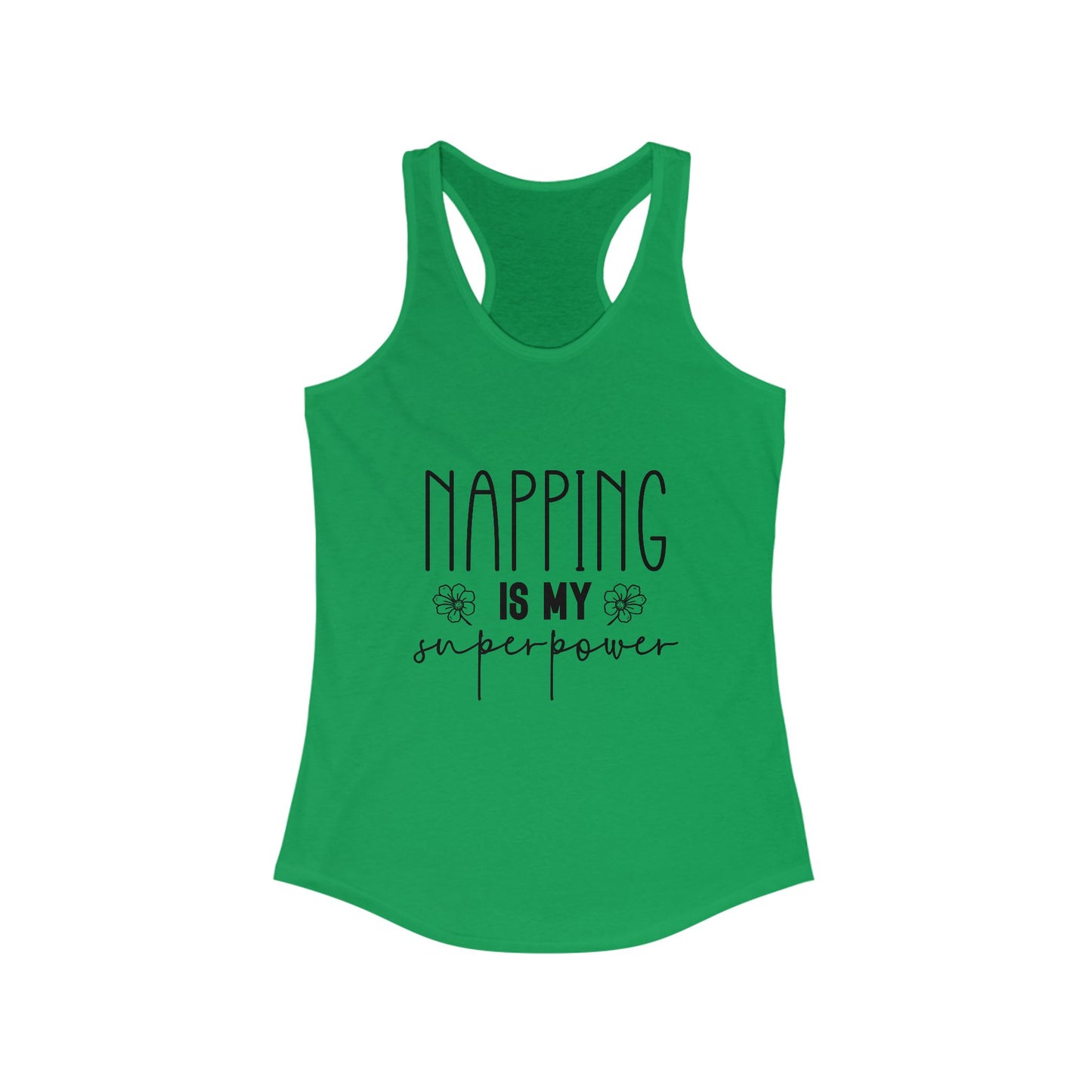 Racerback Tank Top, Napping is My Superpower Mom Tank, Mom Jokes, Women's Sleeveless Shirt, Funny Mother's Day Gift, Mom Life Clothing