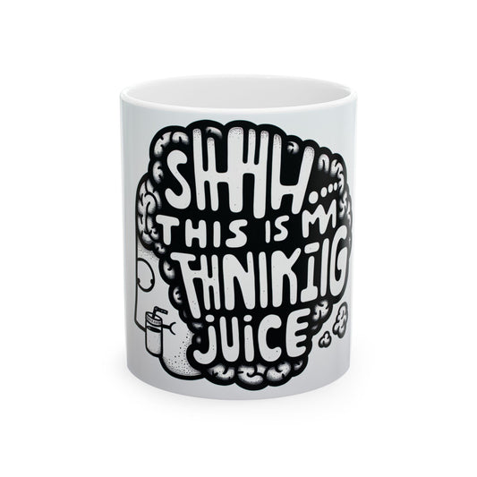 Funny Ceramic Mug, Gift for Dad, Mom, Coffee Lovers - Christmas Gift, Birthday Present, Office Mug - 11oz, 15oz