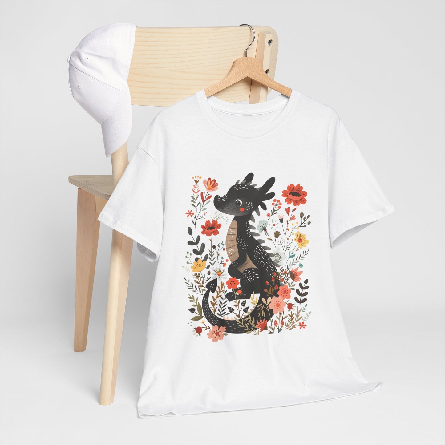 Baby Dragon Tshirt, Cute Dragon Shirt, Mythical Creature Tee, Fantasy Graphic Top, Dragon Lover Gift, Unisex Tee