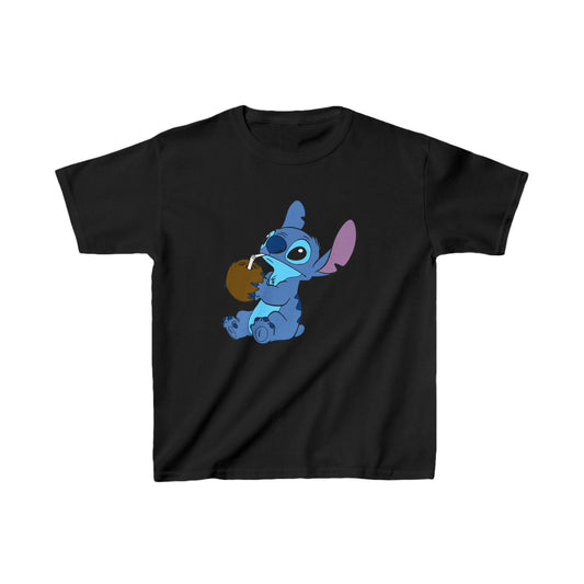 Stitch Kids Tee, Cute Children's Tshirt, Playful Stitch Design, Kids Tshirt Gift, Stitch Lover Shirt