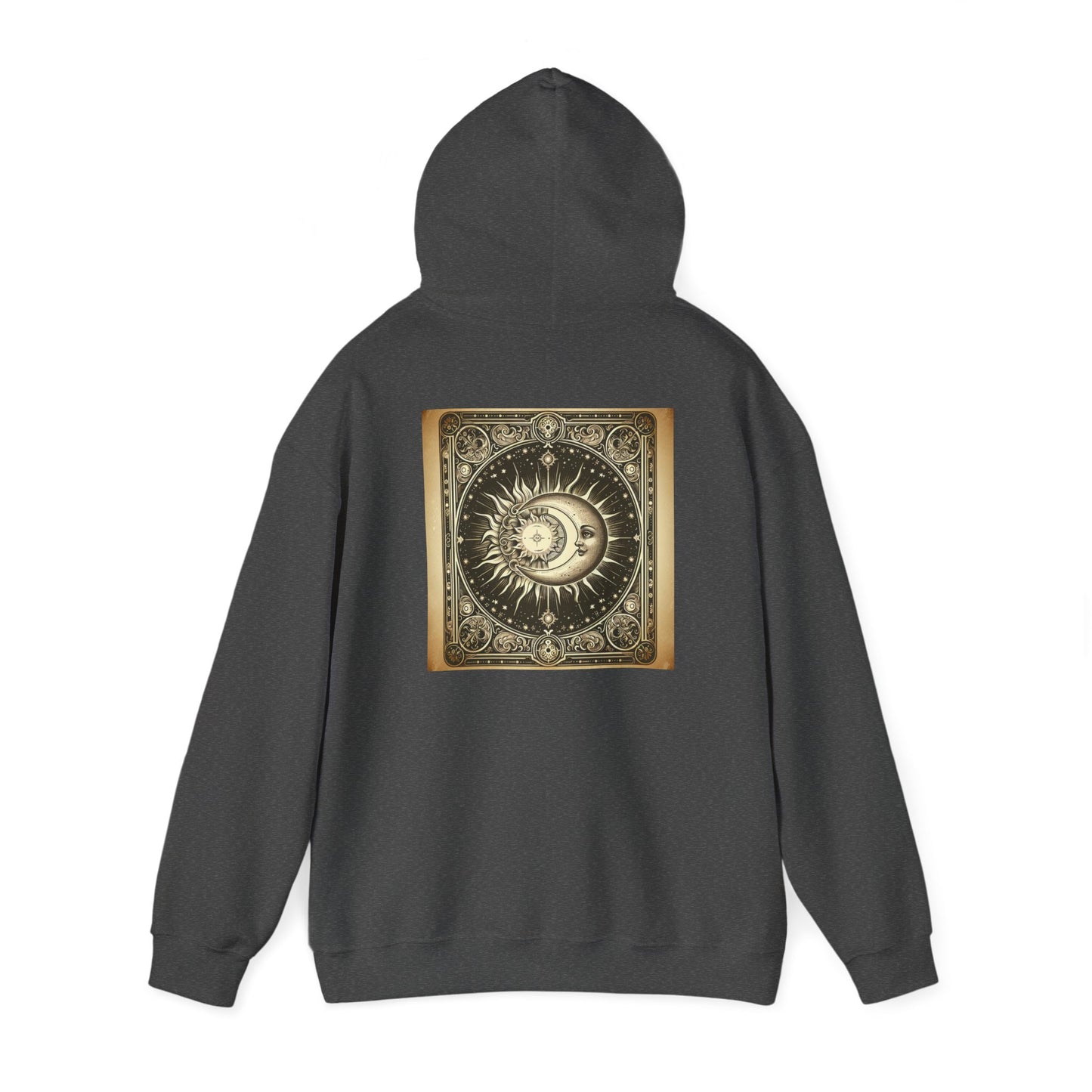Celestial Hoodie, Cosmic Mystic Sweatshirt, Unisex Pullover, Galaxy Jumper, Space Theme Hoodie, Celestial Clothing