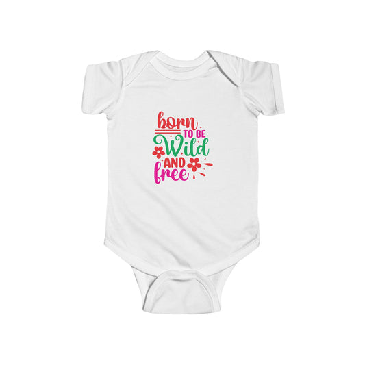 Infant Bodysuit - 'Born to be Wild' - Baby Romper