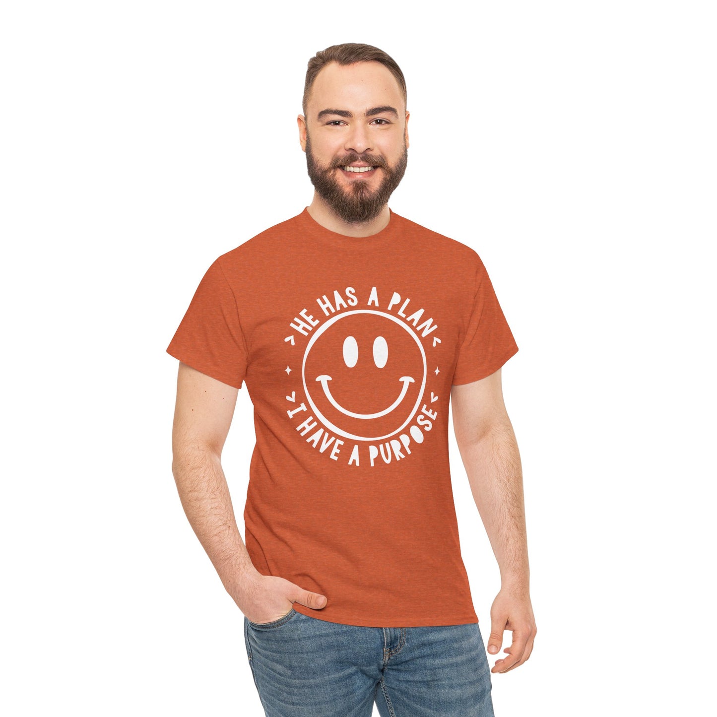 Religious Unisex Tee - He Has a Plan