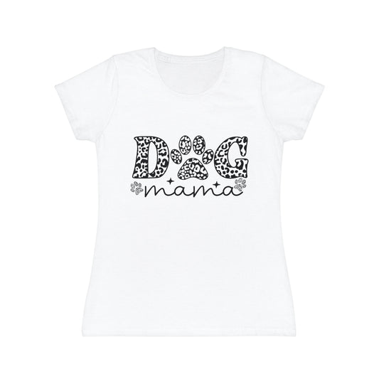 Dog Mom Iconic T-Shirt, Women's Dog Lover Tee,