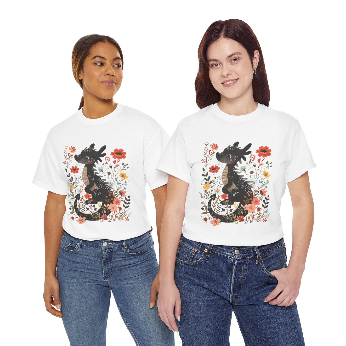 Baby Dragon Tshirt, Cute Dragon Shirt, Mythical Creature Tee, Fantasy Graphic Top, Dragon Lover Gift, Unisex Tee